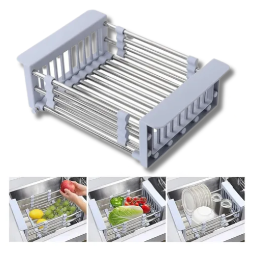 ✨Escurridor Expandible de Gran Capacidad – Organización Eficiente para tu Cocina